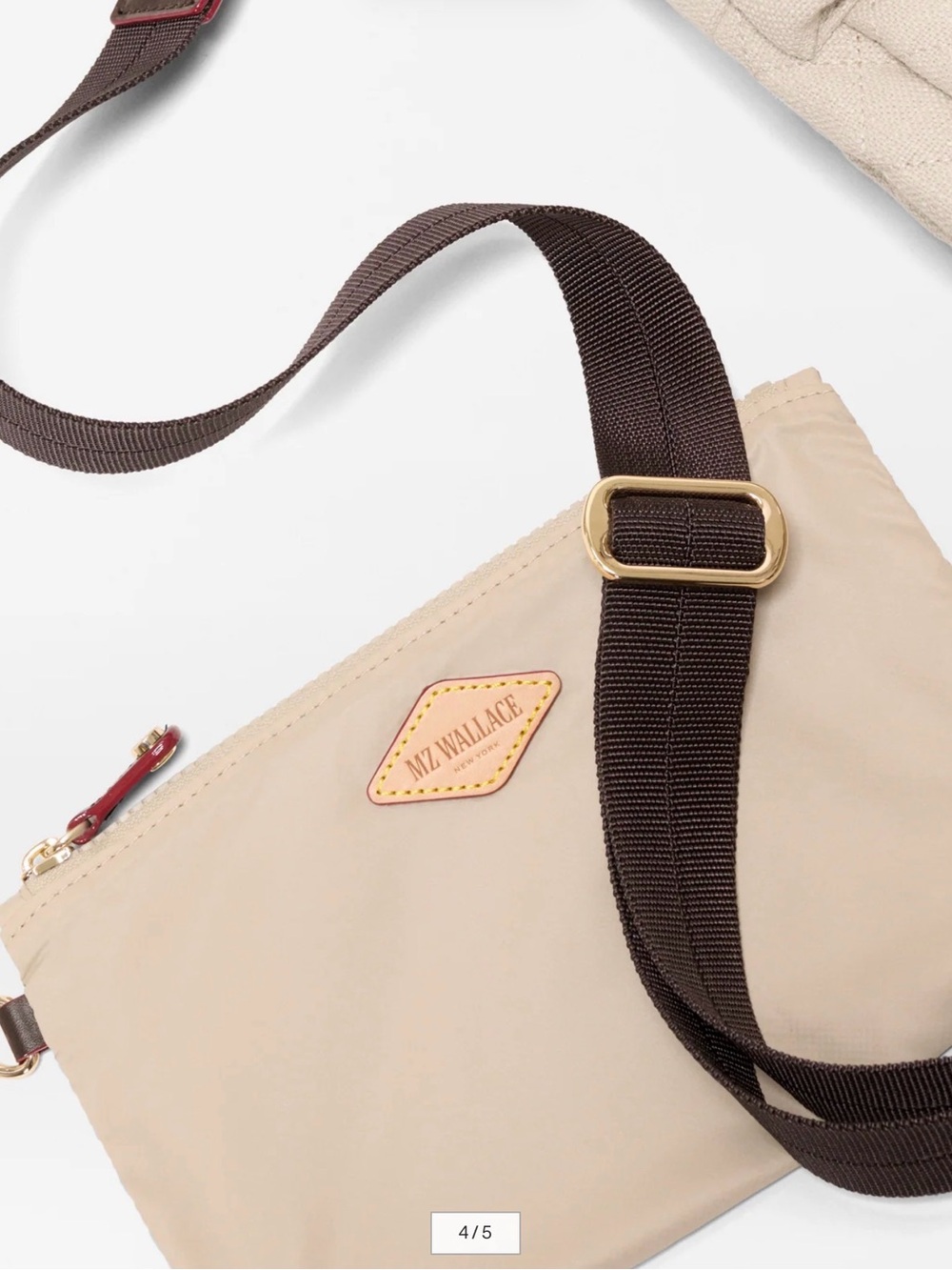 MZ Wallace Metro City Tote - Light Gold Pearl - Picture 9 of 15